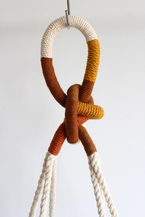 Macrame Plant Hanger, Knotted Plant Holder | Plants & Landscape by Freefille