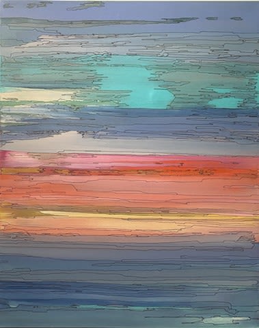 Tides | Oil And Acrylic Painting in Paintings by Alicia Dunn