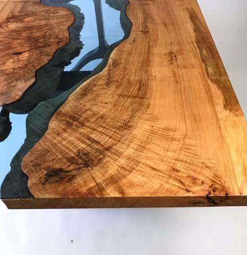 River Table | Furniture by Woodbee Woodworks