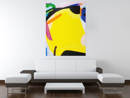 Early time | Paintings by Kotaro Machiyama | Elle B. Zhou at Beverly Center in Los Angeles