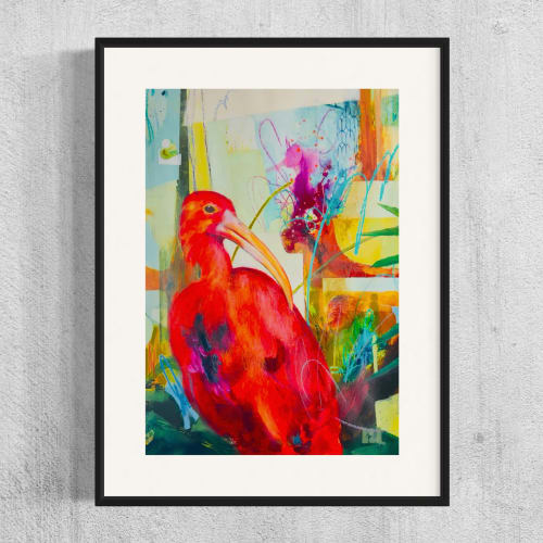 Radiant Spirit | Oil And Acrylic Painting in Paintings by Renata Rush