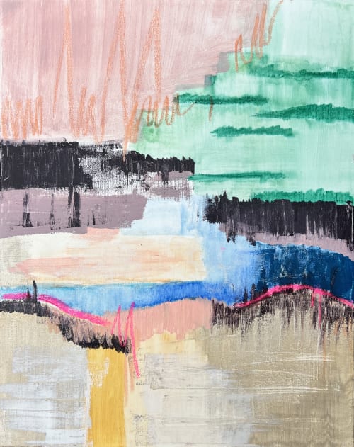 Sudden Blessings | Mixed Media in Paintings by KNOF design