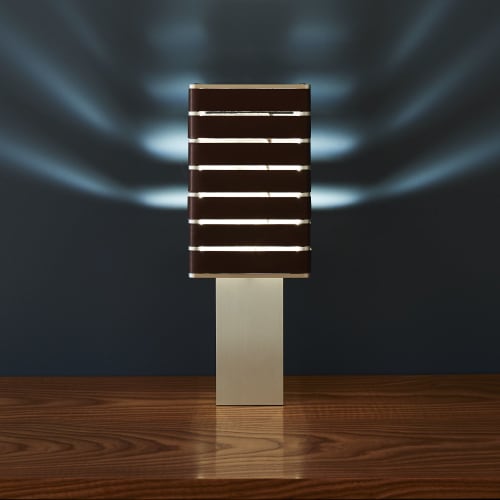 Exigen by Mnima. Table Light Sculpted from Solid Aluminum. | Lamps by mnima