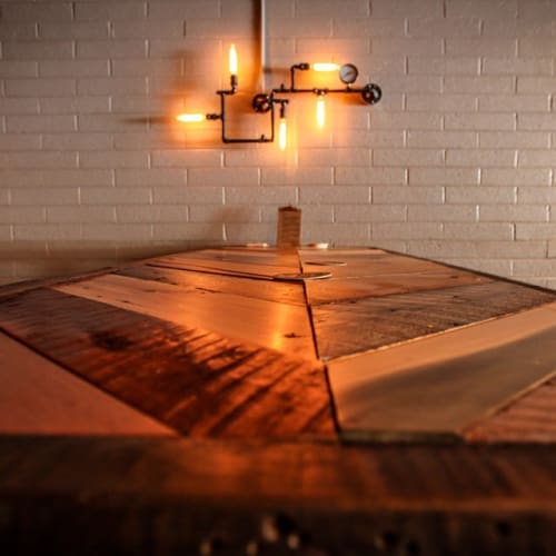 Pipe Mazes | Sconces by Hangout Lighting | Dark Sky Brewing Co. in Flagstaff