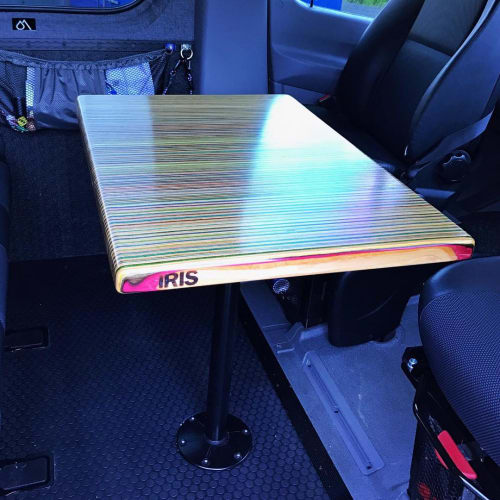 Iris recycled skateboard table | Tables by Iris Skateboards