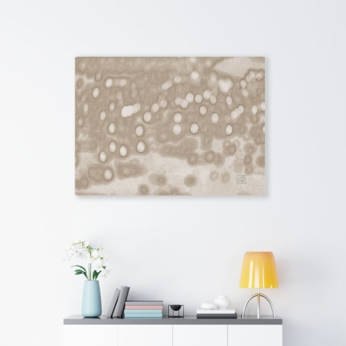 Circa 3780 -- textured abstractions in sepia | Art & Wall Decor by Petra Trimmel