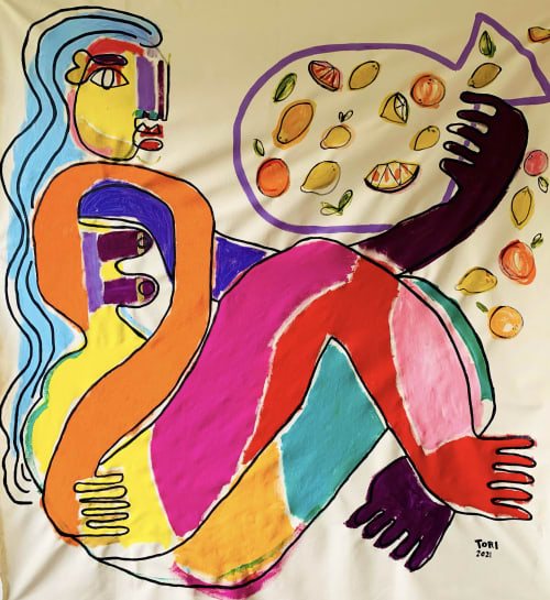 May Your Cup Always Runneth Over | Oil And Acrylic Painting in Paintings by Tori Swanson