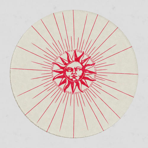 Astros Sun Circle | Area Rug in Rugs by Woop Rugs