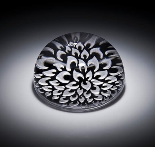 Dahlia Paperweight | Decorative Objects by Carrie Gustafson