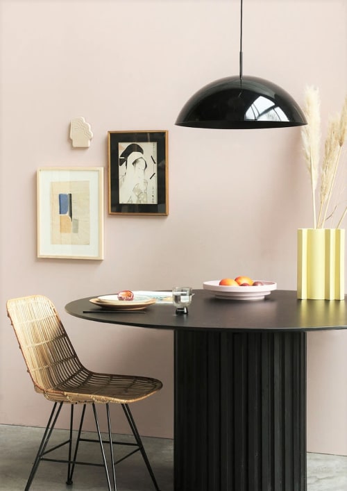 Pillar Dining Table - Black | Tables by HKliving USA
