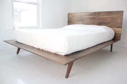 Walnut Bed Frame | Beds & Accessories by Wolf Wood Co