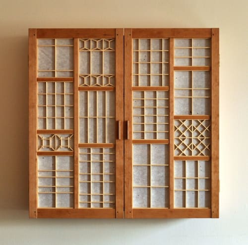 Shoji Cabinet | Storage by Big Sand Woodworking