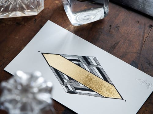 Art Deco Diamond | Prints by Chrysa Koukoura