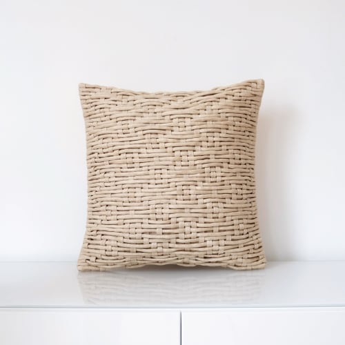 Udon Weave Cushion Cover | Pillows by Kubo