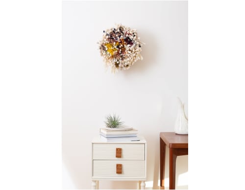 Flokati | Wall Hangings by Keyaiira | leather + fiber