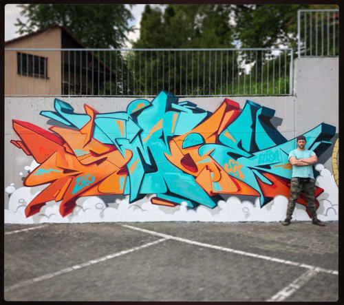 Graffiti Mural | Street Murals by SMOE NOVA