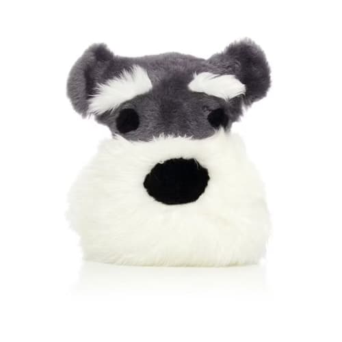 Merino Wool Schnauzer Pillow Blanket | Pillows by Finara