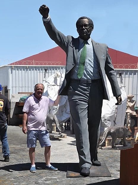 Oliver Tambo | Public Sculptures by Barry Jackson Artist | Bloemfontein Tourist Centre in Bloemfontein