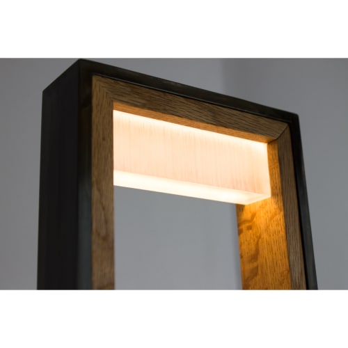 Wood & Steel WS4 Table Lamp by Papay Designs seen at Private Residence