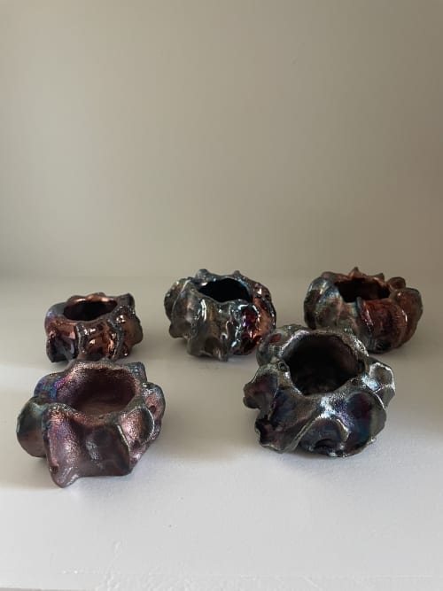 Sea Urchin tea-light holder | Decorative Objects by AA Ceramics & Ligthing