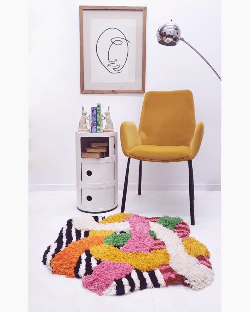 LICORICE | Rugs by Andie Solar | Myra and Jean | Big Whale Consignment in Seattle