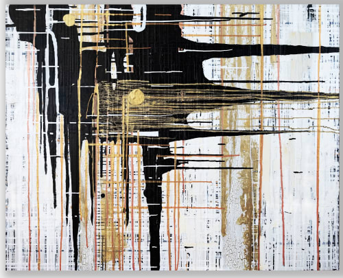 Cracked Earth Number 12 | Oil And Acrylic Painting in Paintings by Kari Souders
