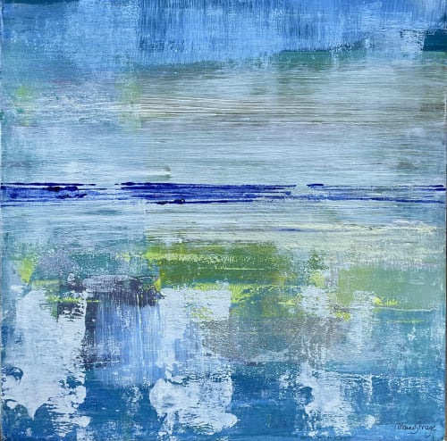 Fluidity | Oil And Acrylic Painting in Paintings by Marine Gueguen Strage | UC Hastings College of the Law in San Francisco
