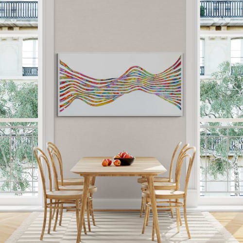 love life and mystery | Wall Sculpture in Wall Hangings by Virginie SCHROEDER