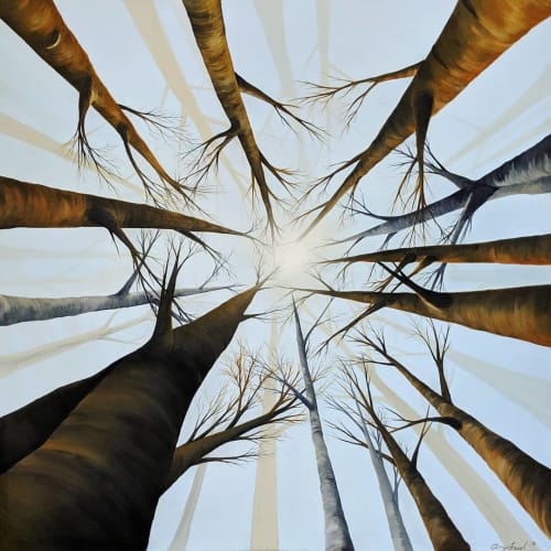 "Winter Light" | Paintings by Amy Frueh | Holistika in Tulum