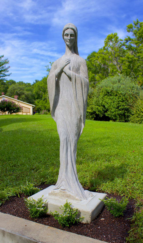 Blessed Mother | Sculptures by Nick Barstad Sculpture | Our Lady Of Hope Community- ST. VINCENT de PAUL FARM in St. Augustine