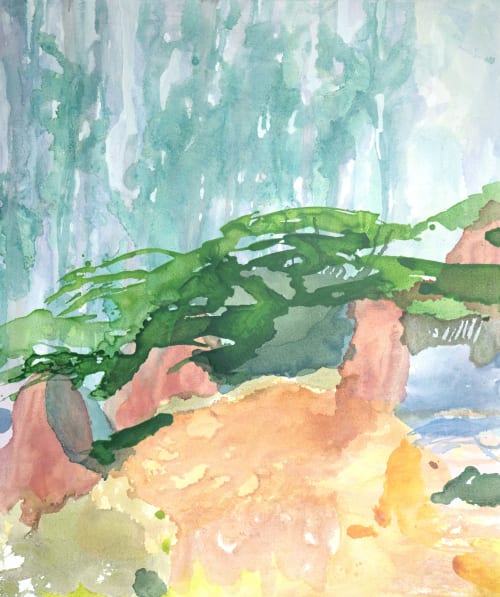 Out Of The Woods | Oil And Acrylic Painting in Paintings by Wendy Grace