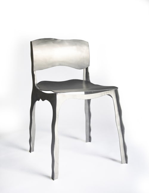 Contemporary Vanity Chair V2 | Chairs by Six Dots Design