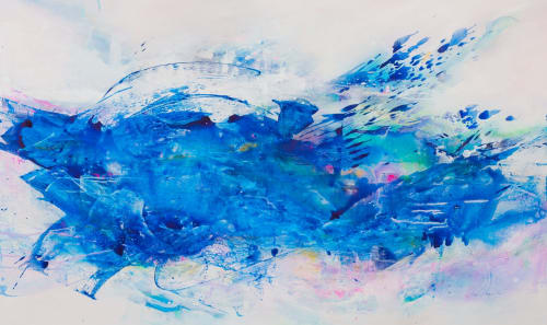 Carrying Away | Oil And Acrylic Painting in Paintings by Maria Bacha