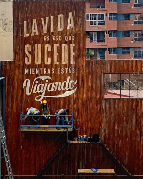 Selina mural | Art Curation by Belu Mondati | Selina Nueva Cordoba in Córdoba