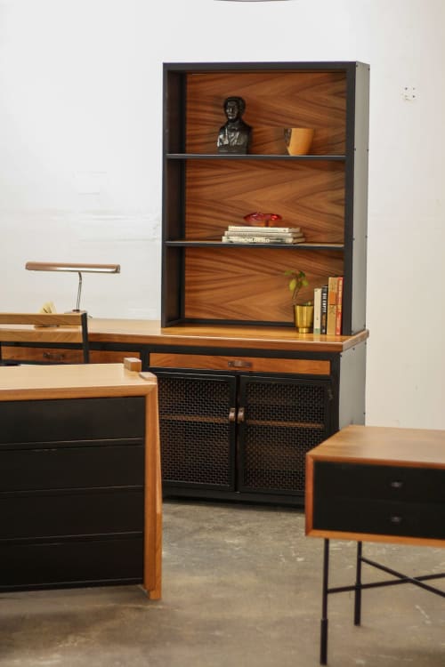 Draper Desk | Storage by Two Bolts Studios