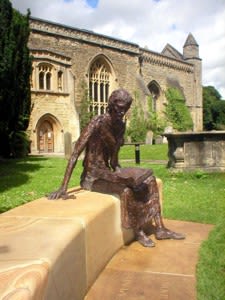 St. Edmund of Abingdon | Public Sculptures by Rodney Munday | St Edmund Hall in Oxford