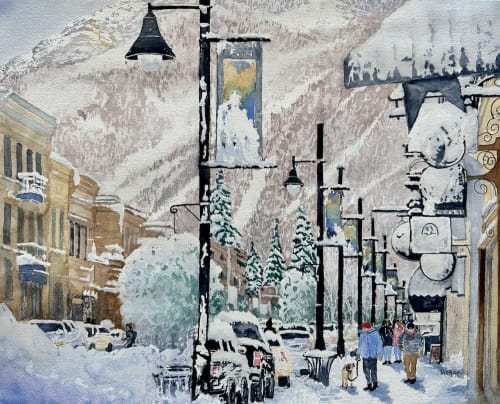 After the Snowfall | Paintings by Maurice Dionne FINEART