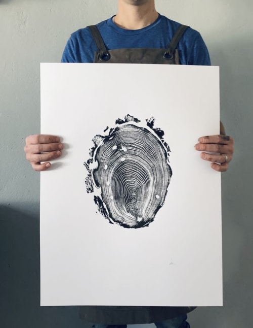 Waldon Pond Massachusetts Locust Tree | Prints by Erik Linton