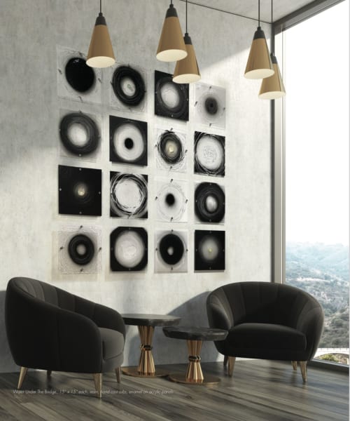 Water Under the Bridge | Sculptures by Carla Goldberg Studio Art | Chase Edwards Gallery in Bridgehampton