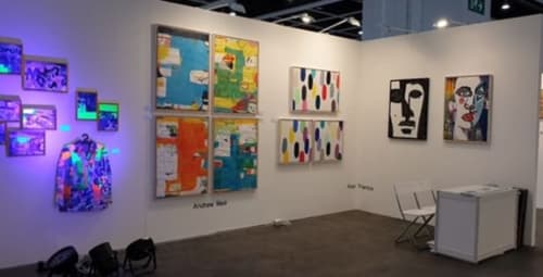 Affordable Art Fair Hong Kong - 4 Paintings | Paintings by Andrew Weir / Agnostic Forms