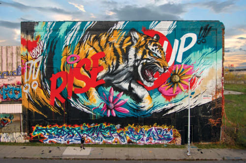 Rise Up | Street Murals by David ‘MEGGS’ Hooke