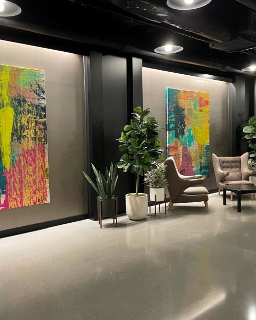 Time Travel | Paintings by BOJITT Studio | Willis Tower in Chicago