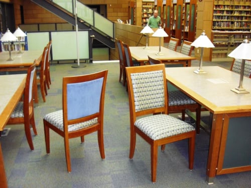 Saint Marks Arm and Side Chair | Chairs by Eustis Chair | Milton Public Library in Milton