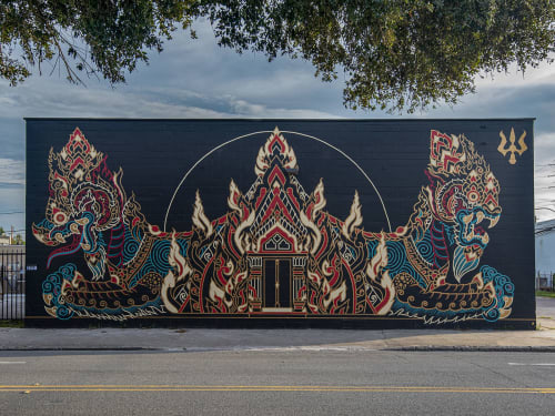 Christopher M Parks | Murals by Palehorse | Bayboro Brewing Co. in St. Petersburg
