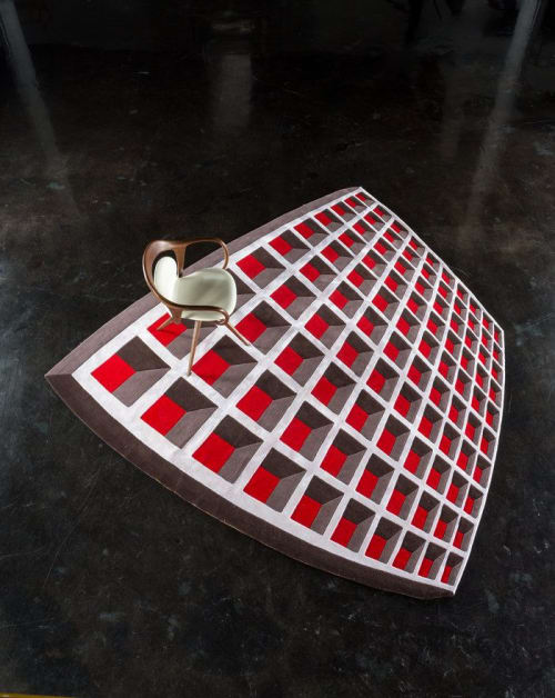 Rafael Barrios - Fabula Series - Venezuelan Op-Art in geometric abstraction | Rugs by Odabashian (official)