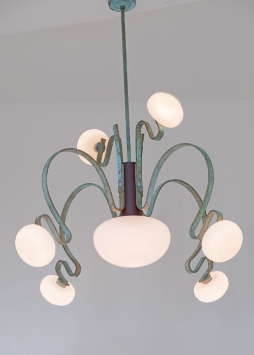 Coronette 7 Chandelier | Chandeliers by Sara Schoenberger