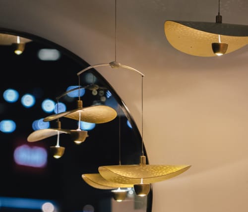 Nymphaea3 Suspended Light | Chandeliers by Claudine Gevry Studio | Zebraclub Vancouver in Vancouver