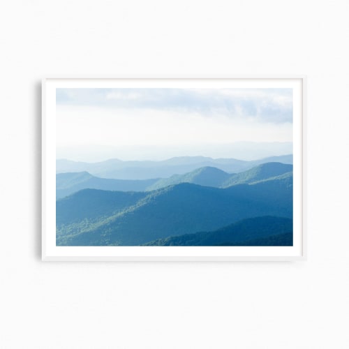Mountains wall art, 'Blue Ridge Parkway' photography print | Photography by PappasBland