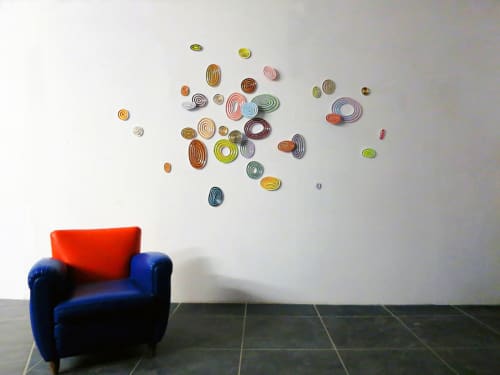 "JET LAG" | Art & Wall Decor by Fausto Salvi Ceramic