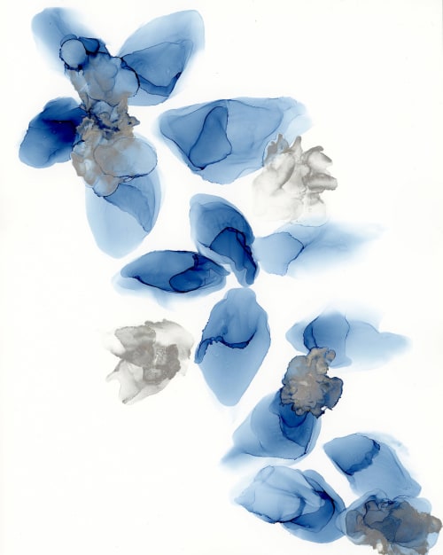 water remembering | original abstract art | Watercolor Painting in Paintings by Megan Spindler